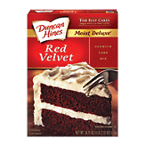 Duncan Hines&nbsp;Cake Mix&nbsp;Moist Deluxe Red Velvet Full-Size Picture